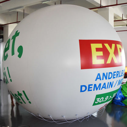 KeepFuns Large exhibition promotion inflatable advertising ball Anderlecht exhibition exclusive inflatable model event date display balloon