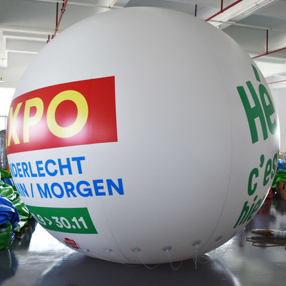 KeepFuns Large exhibition promotion inflatable advertising ball Anderlecht exhibition exclusive inflatable model event date display balloon