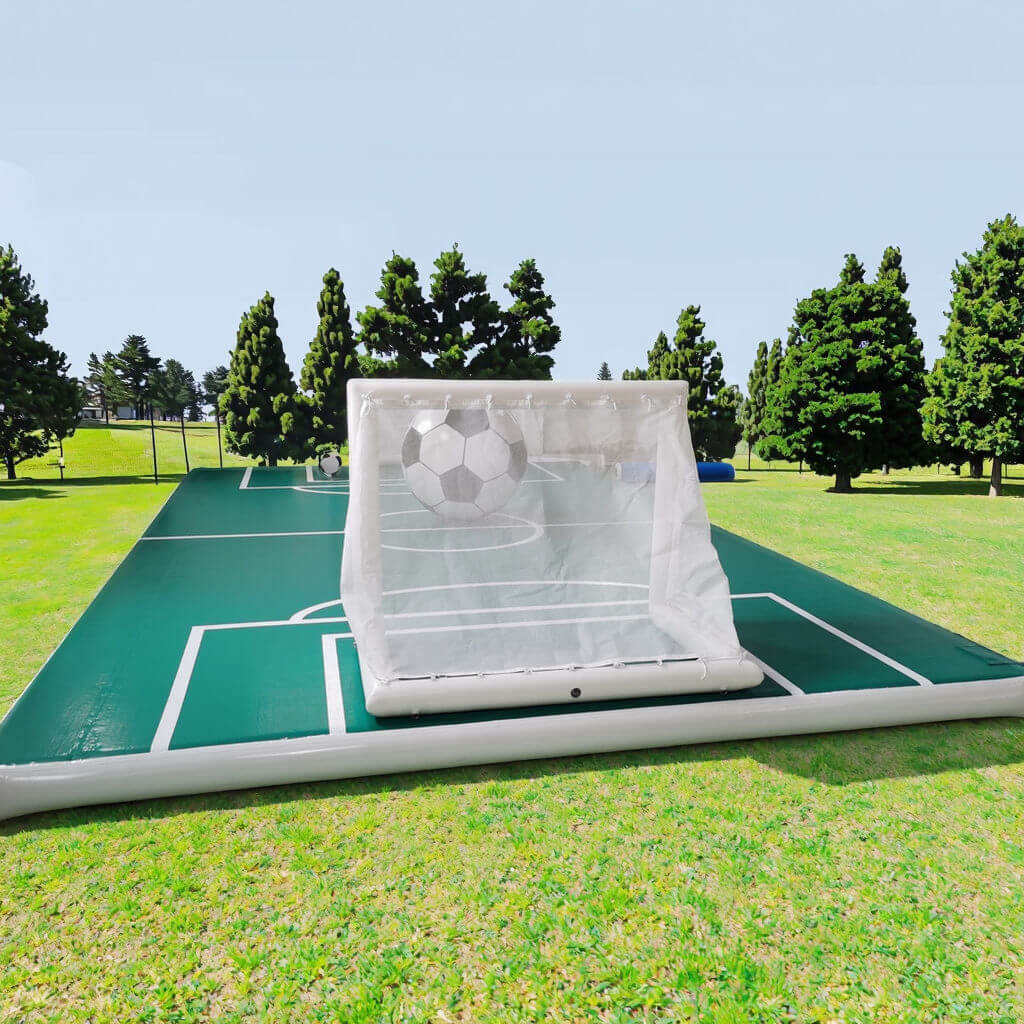 KeepFuns Mini Inflatable Football Field Children's Outdoor Football Park Parent-child Interactive Portable Inflatable Sports Facilities