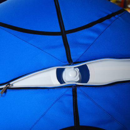 KeepFuns NBA Magic themed blue inflatable advertising ball for basketball games promotions and fan events