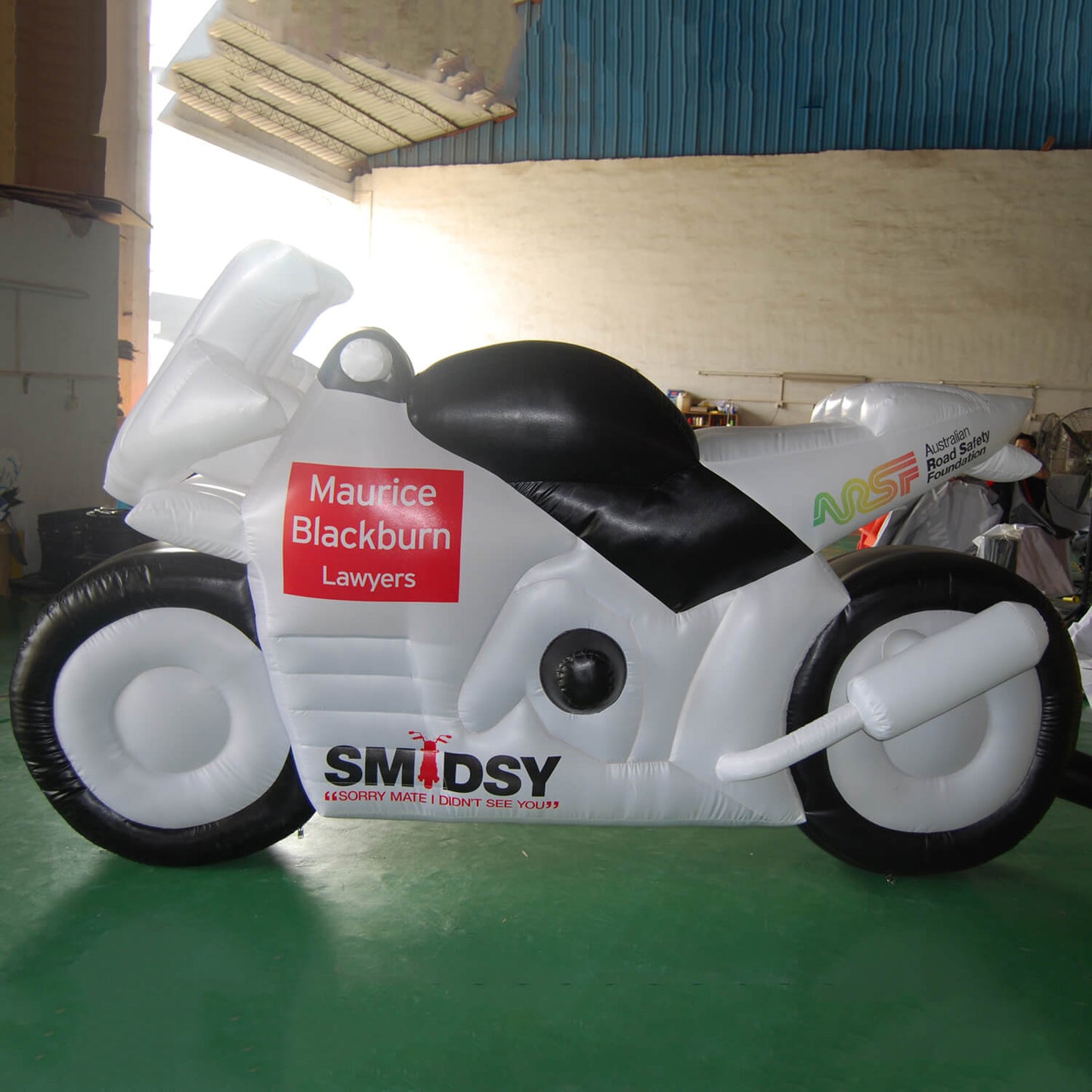KeepFuns NSW Government inflatable motorcycle model, government event promotional inflatable model, custom display props