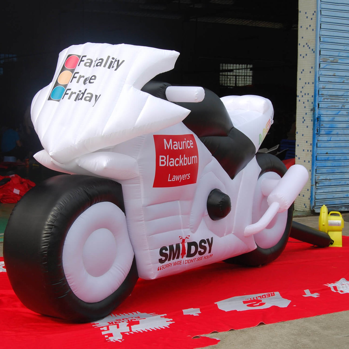 KeepFuns NSW Government inflatable motorcycle model, government event promotional inflatable model, custom display props
