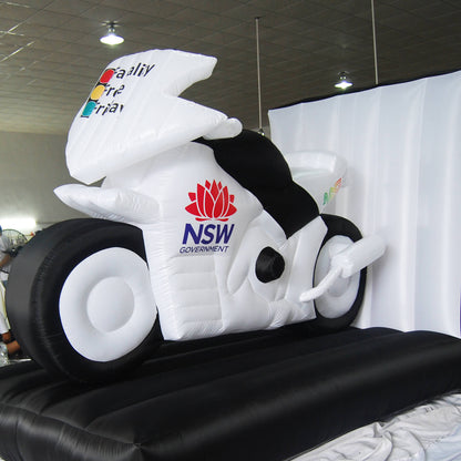 KeepFuns NSW Government inflatable motorcycle model, government event promotional inflatable model, custom display props
