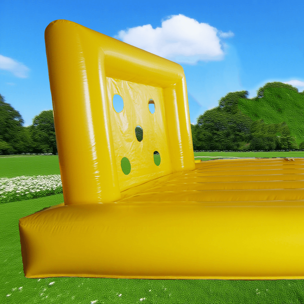 KeepFuns Outdoor Yellow Inflatable Shooting Props Inflatable Sports Games Football Shooting Entertainment Equipment