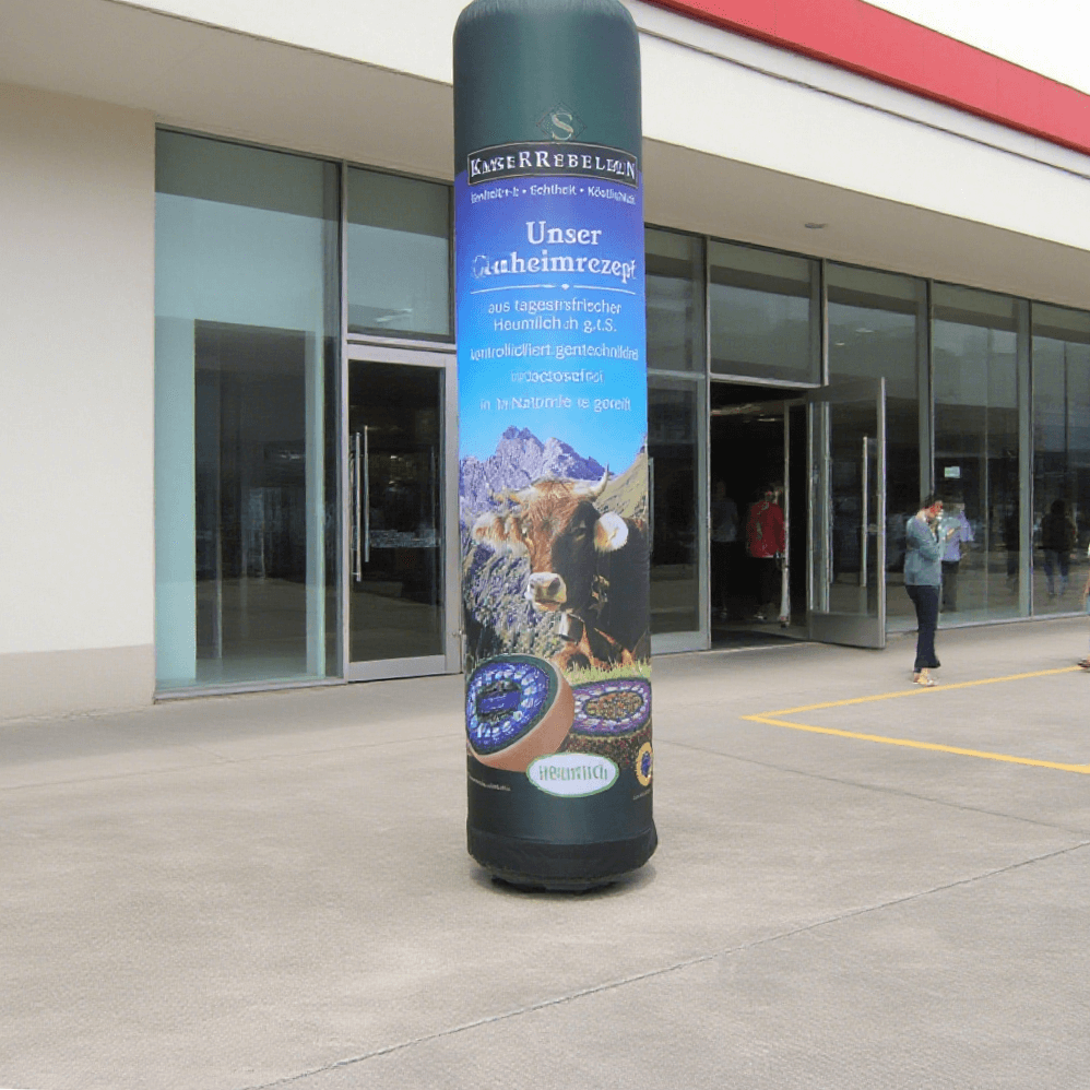 KeepFuns Outdoor advertising inflatable lamppost, brand promotion display inflatable model, multi-screen custom luminous inflatable column