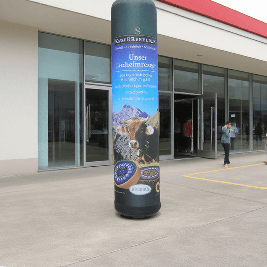 KeepFuns Outdoor advertising inflatable lamppost, brand promotion display inflatable model, multi-screen custom luminous inflatable column