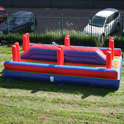 KeepFuns Outdoor inflatable land obstacle course, colorful parent-child interactive competition props, team building and expansion inflatable obstacle equipment