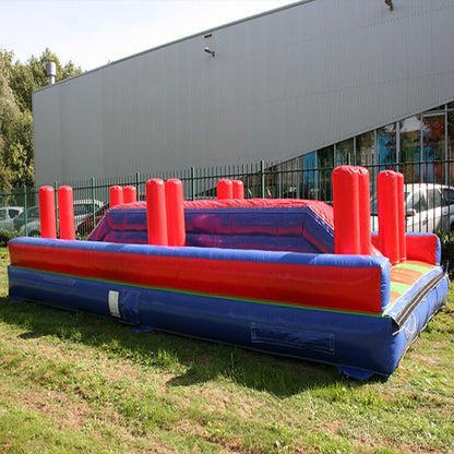 KeepFuns Outdoor inflatable land obstacle course, colorful parent-child interactive competition props, team building and expansion inflatable obstacle equipment