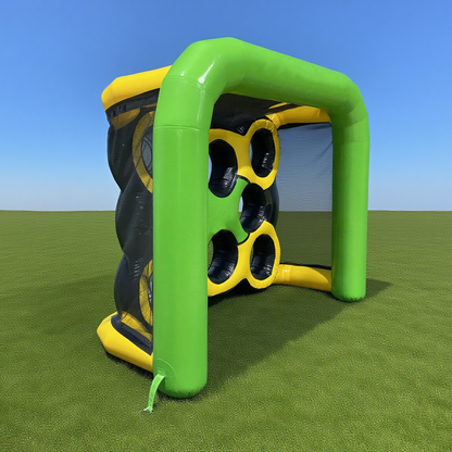 KeepFuns Outdoor inflatable target game props yellow green blue color matching Sports Games inflatable target interactive entertainment equipment