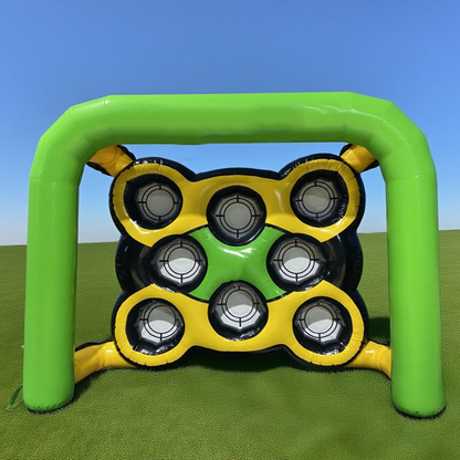 KeepFuns Outdoor inflatable target game props yellow green blue color matching Sports Games inflatable target interactive entertainment equipment