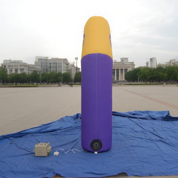 KeepFuns Purple and yellow contrasting angled inflatable arch, outdoor rally event arch, car off-road activity arch, customized event logo arch