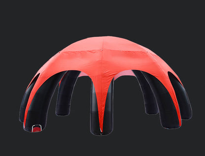 keepFuns Red and black inflatable tent, outdoor large event tent, exhibition, party gathering, commercial promotion inflatable tent