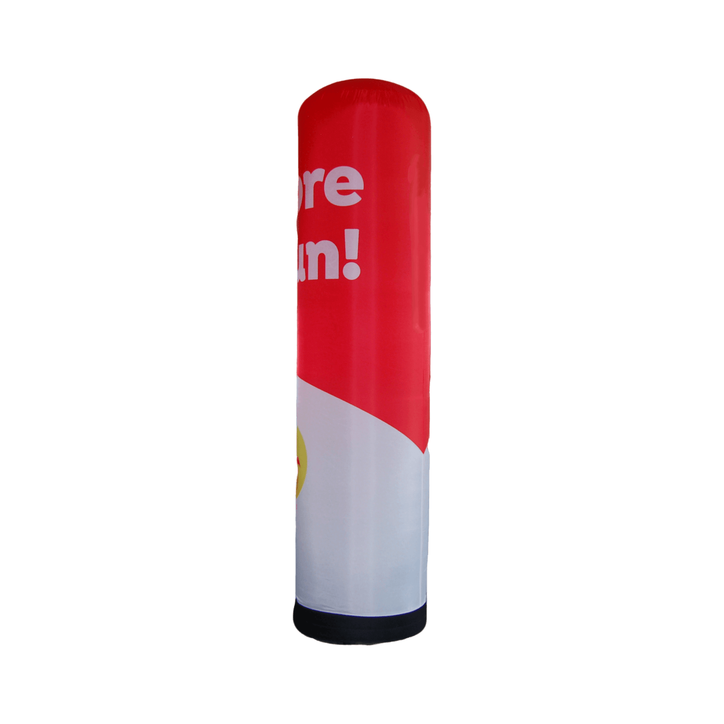 KeepFuns Red and white color matching inflatable lamp post advertising luminous column activity decoration LED inflatable display props