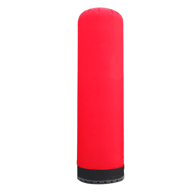 KeepFuns Red inflatable advertising lamp post radio brand promotion inflatable model outdoor publicity luminous column props