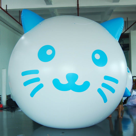 KeepFuns Super cute cartoon cat shaped inflatable advertising ball event promotion decoration inflatable model children's theme scene props