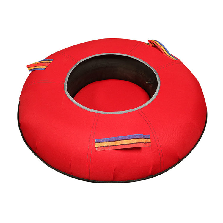 KeepFuns Thickened inflatable ski ring, snow sliding tire for adults and children, multi-color wear-resistant ski ring, special props for ski resorts