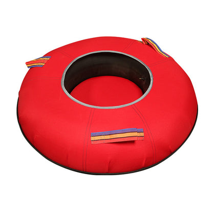 KeepFuns Thickened inflatable ski ring, snow sliding tire for adults and children, multi-color wear-resistant ski ring, special props for ski resorts