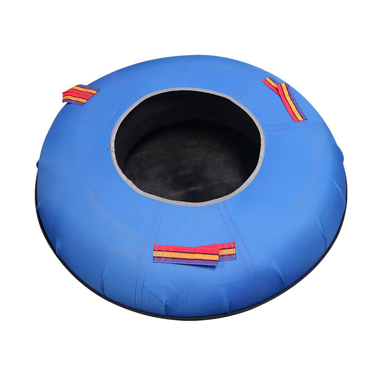 KeepFuns Thickened inflatable ski ring, snow sliding tire for adults and children, multi-color wear-resistant ski ring, special props for ski resorts