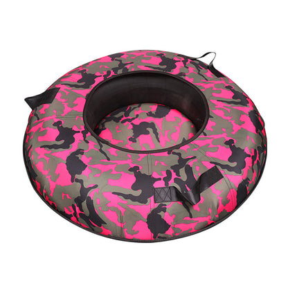 KeepFuns Thickened inflatable ski ring, snow sliding tire for adults and children, multi-color wear-resistant ski ring, special props for ski resorts