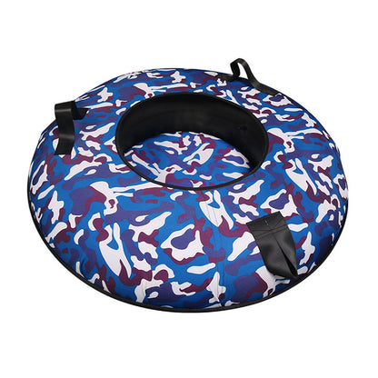 KeepFuns Thickened inflatable ski ring, snow sliding tire for adults and children, multi-color wear-resistant ski ring, special props for ski resorts