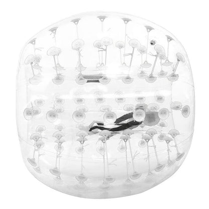 KeepFuns Transparent inflatable bumper ball set Outdoor bubble football props Adult and children's fun sports equipment