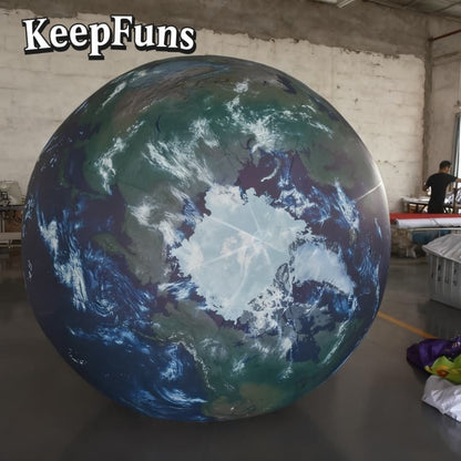 KeepFuns PVC Inflatable Balloons, customizable in size and Logo, made of waterproof and durable materials, suitable for mall decorations, party adornments, theme events, and advertising promotions.