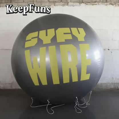 KeepFuns PVC Inflatable Balloons, customizable in size and Logo, made of waterproof and durable material, suitable for mall decorations, party decorations, theme events, and advertising promotions.