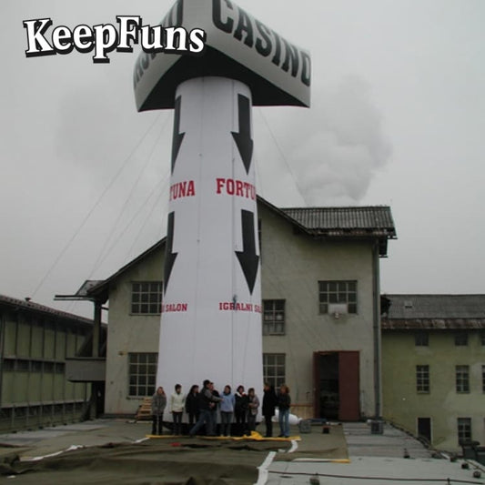 KeepFuns inflatable light tubes feature rapid inflation. They can be customized in size, color, and printed content, and are lightweight. They are suitable for store or product promotion, event promotion, etc.